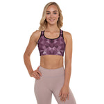 Women's AP7 Kaleidoscope-Purple Padded Sports Bra