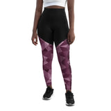 Women's AP7 Kaleidoscope-Purple Sports Leggings