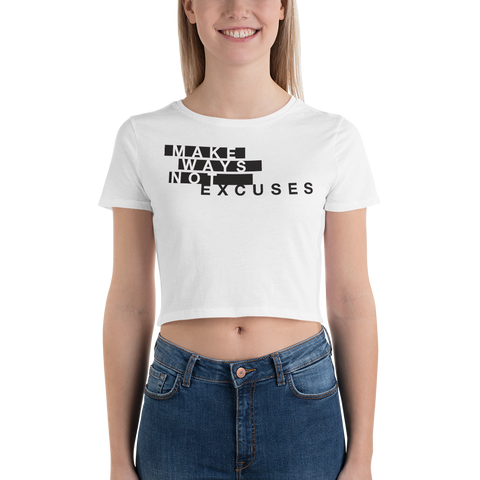 Women’s "MWNE" Crop Top